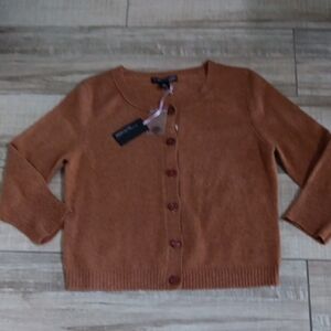 ELENA SOLANO..CASHMERE CARDIGAN..SIZE LARGE